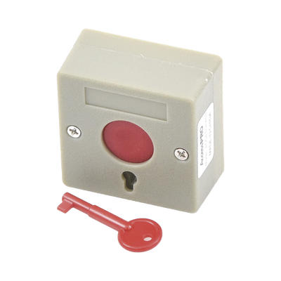Botón de Pánico a Prueba de Fuego / Restablecimiento con Llave / Tamaño Compacto para Fácil Instalación | ACCESSPA53