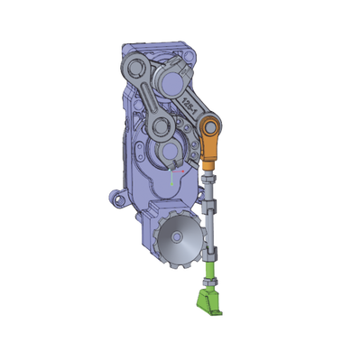 Motor con Mecanismo Derecho para Barreras Hikvision DS-TMG420-R | 366001842
