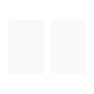 Kit de 2x Aletas de Acrílico para Formar Carriles de 65 cms en Torniquetes Series DS-K6B221TMX | DS-KSD24P650-2PCS