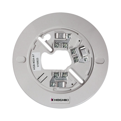 Base De 6" Color Hueso Para Sensores Análogos Direccionales Hochiki (0300-06820) 7TH Edición UL268 | HSB-NSA-67