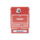 Estación Manual Direccionable De Doble Acción, En Español, Con Llave (0600-01570) | DCP-AMS-KL-LP/S