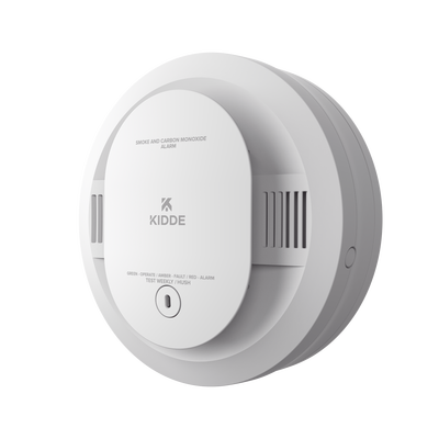 Detector de Humo y Monoxido (CO) Compacto Fotoeléctrico Autónomo | Batería AA Reemplazable | Modelo 21031502 | Paquete de 6 | 30CUDR