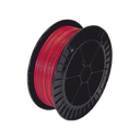 Bobina de 152 Metros de Cable Detector de Calor, Temperatura Fija 68 grados Celsius, Recubrimiento de Nylon Rojo para Aplicaciones en Exterior, con Guía Acerada | TC-155G-500