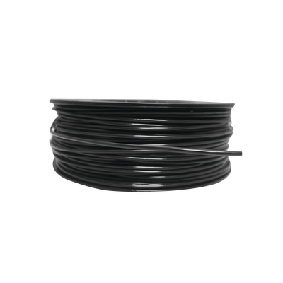 Bobina de 152 Metros de Cable Detector de Calor | Temperatura Fija 185° | Recubrimiento de Nylon Negro Para Aplicaciones en Exterior | Con Guía Acerada | TC-365NG-500