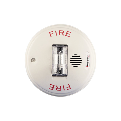 Sirena Estrobo 24 Vcd, Instalación en Techo, Multi Candela, Color Blanco (0500-06110) | HCC-24CW