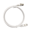 Patch Cord Cat6A 10G Blindado 2 Metros (6.56 Pies) Blanco | LP-STP-6A-200WH