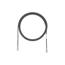 Cable de Parcheo TX6, UTP Cat6, Diámetro Reducido (28AWG), Color Negro, 0.91 Metros (3 Pies) | UTP28SP3BL