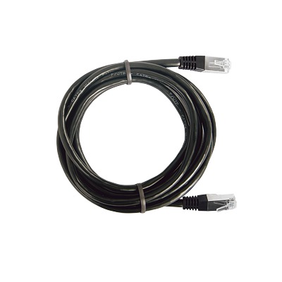 Cable de Parcheo FTP Cat6 - 2.0 Metros (6.56 Pies) - Negro | LP-FT7-200-BK