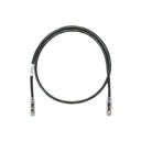 Cable de Parcheo UTP Categoría 6, con Plug Modular en Cada Extremo - 2 Metros (6.56 Pies) - Negro | NK6PC7BLY