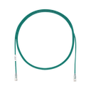 Cable de Parcheo TX6, UTP Cat6, Diámetro Reducido (28AWG), Color Verde, 1.52 Metros (5 Pies) | UTP28SP5GR