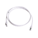 Patch Cord Z-MAX Cat6A S/FTP, CM/LS0H, 1.52 Metros (5 Pies), Color Blanco, Versión Bulk (Sin Empaque Individual) | ZM6A-S05-02B