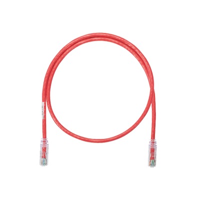 Cable de Parcheo UTP Categoría 6, con Plug Modular en Cada Extremo - 1 Metro (3.28 Pies) - Rojo | NK6PC3RDY