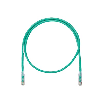 Cable de Parcheo UTP Categoría 6, con Plug Modular en Cada Extremo - 1.5 Metros (4.92 Pies) - Verde | NK6PC5GRY