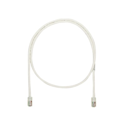 Cable de Parcheo UTP Categoría 5e, con Plug Modular en Cada Extremo - 2 Metros (6.56 Pies) - Blanco Mate | NK5EPC7Y