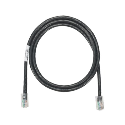 Cable de Parcheo UTP Categoría 5e, con Plug Modular en Cada Extremo - 2 Metros (6.56 Pies) - Negro | NK5EPC7BLY