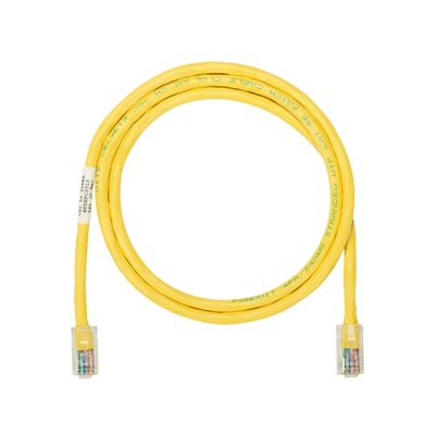 Cable de Parcheo UTP Categoría 5e, con Plug Modular en Cada Extremo - 1.5 Metros (4.92 Pies) - Amarillo | NK5EPC5YLY