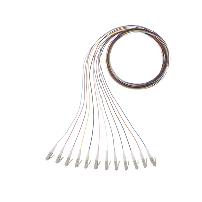 Kit de 12 Pigtails con Conector LC, Multimodo 50/125 OM4, 900um, de 1 Metro (3.28 Pies) | NKFPZ1BN1NKM001