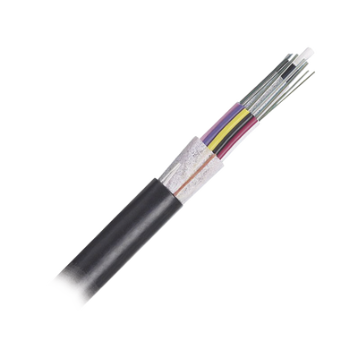 Cable de Fibra Óptica 24 Hilos, OSP (Planta Externa), No Armada (Dieléctrica), MDPE (Polietileno de Media Densidad), Multimodo OM4 50/125 Optimizada, Precio Por Metro | FOTNZ24