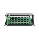 Distribuidor de Fibra Óptica con Bandejas Deslizables, Vacío, 19 Pulgadas (48.26 cm), Acepta 48 Adaptadores LC Duplex o LC Simplex o 48 SC Simplex, 3U | LP-ODF-8048