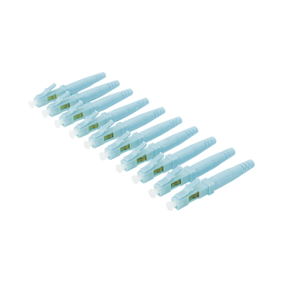 Conector de Fibra Óptica Pre-pulido Re-terminable Multimodo LC/UPC 900um, 2.0 mm, 3.0 mm (Paquete 10 Piezas) | LPMMLCUPC10