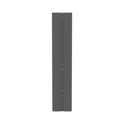 Tapa Final de Fila, Para Organizador Vertical PR2V PatchRunner™ 2, de 45 UR, Color Negro | PR2VEP