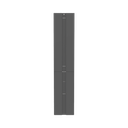 Tapa Final de Fila, Para Organizador Vertical PR2V PatchRunner™ 2, de 45 UR, Color Negro | PR2VEP