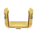 Union Recta "Cople", Para Canaleta FiberRunner™ 4X4, Color Amarillo | FRBC4X4LYL