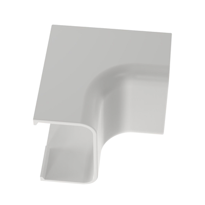 Esquinero interior, para uso con canaleta LD10, material ABS, Color Blanco | ICF10WH-X