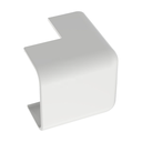 Esquinero exterior, para uso con canaleta LD10, material ABS, Color Blanco | OCF10WH-X