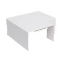 Sección en "L" Color Blanco de PVC Auto Extinguible, Para Canaleta TMK-4577 (5530-02001) | TMK-4577-L