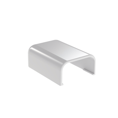 Tapa Final, para uso con canaleta LD5, material ABS, Color Blanco | ECF5WH-E