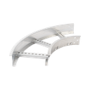 Curva Horizontal de Aluminio de 90° Perfil Z / Peralte 3 1/4" / Ancho 9" / Radio 8" / Incluye Tornillería (CHC90EZ314R8X9AK) | CHC908R8X9AK