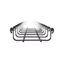 Charola Tipo Malla 33/100 mm, Acabado Electro Zinc, Hasta 53 Cables Cat6, Tramo de 3 Metros | MG-50-421EZ