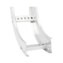 Curva Vertical Interior de Aluminio de 90° Perfil Z / Peralte 3 1/4" / Ancho 6" / Radio 8" / Incluye Tornillería | CHVI908R8X6AK