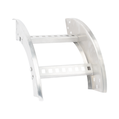 Curva Vertical Exterior de Aluminio de 90° Perfil Z / Peralte 3 1/4" / Ancho 9" / Radio 8" / Incluye Tornillería (CHVE90EZ314R8X9AK) | CHVE908R8X9AK