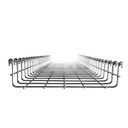 Charola Tipo Malla 66/250 mm, Acabado Electro Zinc, Hasta 263 Cables Cat6, Tramo de 3 Metros | MG-50-434EZ