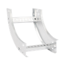 Curva Vertical Interior de Aluminio de 90° Perfil Z / Peralte 3 1/4" / Ancho 9" / Radio 8" / Incluye Tornillería (CHVI90EZ314R8X9AK) | CHVI908R8X9AK