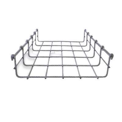 Charola Bimetálica Tipo Malla 66/250 mm, Ideal Para Utilizarse al Exterior o Zonas Húmedas, Hasta 263 Cables Cat6, Tramo de 3 Metros | MG-50-934BM