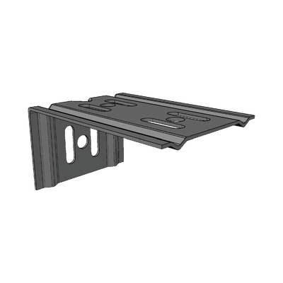 Ménsula Para MallaFils, para montaje en pared, para anchos de charola de 100 mm, con acabado electrozinc | ML-MEC-100EZ
