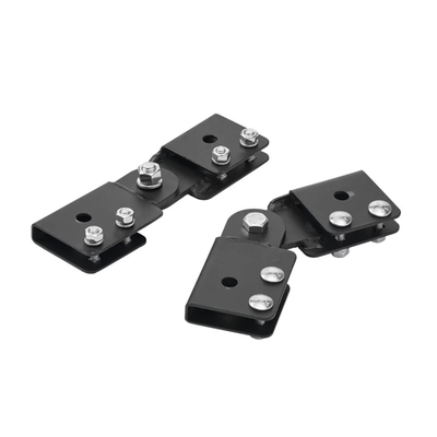 Accesorio de Empalme (Unión), Para Conexión de Subidas o Bajadas Con Escalerilla Recta, de Acero, Color Negro | LABSKB