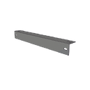 (CH-MT12TB-EP) Mensula terminal para escalera tubular de 12" de ancho | CH-MT12TB-EP