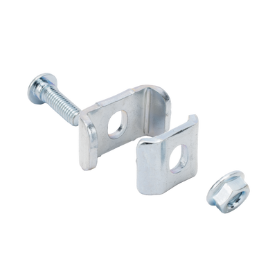 Kit 1 para unir tramos de charolas, con acabado Electro Zinc | MG-51-KIT1EZ