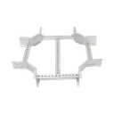 Derivación "X" Horizontal de Aluminio Perfil Z / Peralte 3 1/4" / Ancho 9"/ Radio 8" / Incluye Tornillería (CHXHEZ314R8X9AK) | CHXE8R8X9AK