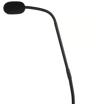 Estación de Voceo Multizona | Micrófono Cuello de Ganso | 8 Botones Programables | Dante | Para Series MTX/MRX | PGM1