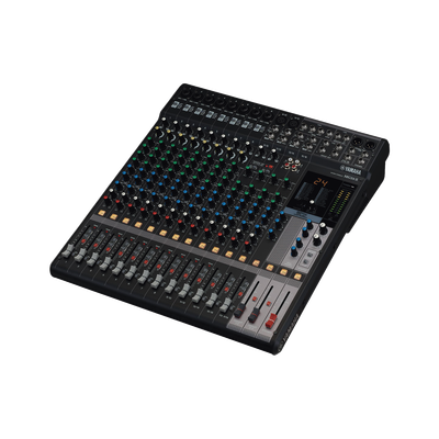 Mezcladora de Audio | 16 Canales | 10 Entradas de Micrófono | Entradas de Línea | Efectos | (MG16X) | MG16XCV