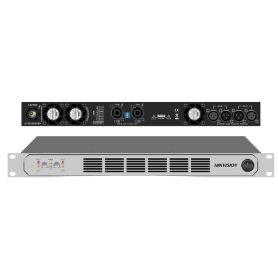 Amplificador de Potencia Profesional  / 250W 2-Zonas / Clase D / Eficiencia 90% / Modos Estéreo y Puente / PFC de Banda Ancha / Protección Integral / 1U Compacto | DS-QAPAR25-2