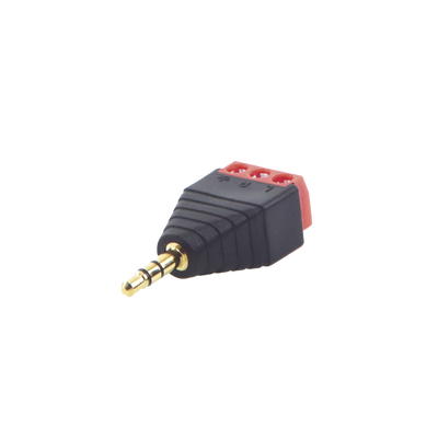 Conector de audio de 3.5mm macho a terminal de tornillo de 3 pines | EP-CON35