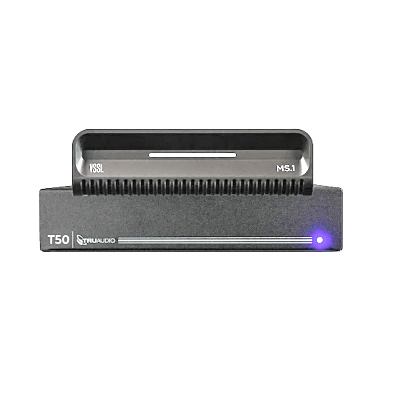 KIT Amplificador T50 y Streamer de Audio Modular MS.1 | PoE + USB-C | HDMI eARC + Óptica + RCA | Bluetooth LE Audio | WiFi | Control4-Crestron-Elan-RTI-URC-Savant-Lutron | AirPlay2-GoogleCast-SpotifyConnect | MS1/T50
