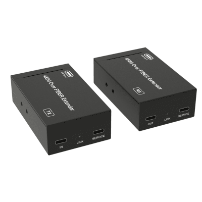 Extensor USB-C 4K60 sobre fibra única hasta 10 km | EPC-EF03UC