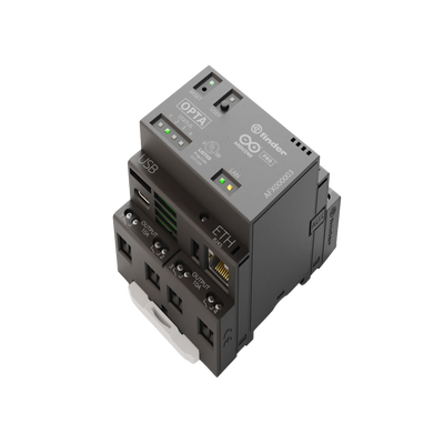 PLC Industrial Arduino Opta / Micro PLC IoT / STM32H747XI Dual-Core / 8 Entradas Analógicas-Digitales / 4 Relés 10A / Ethernet-RS485-WiFi-Bluetooth / IP20 / Certificaciones cULus-ENEC-FCC-CE | AFX-00003